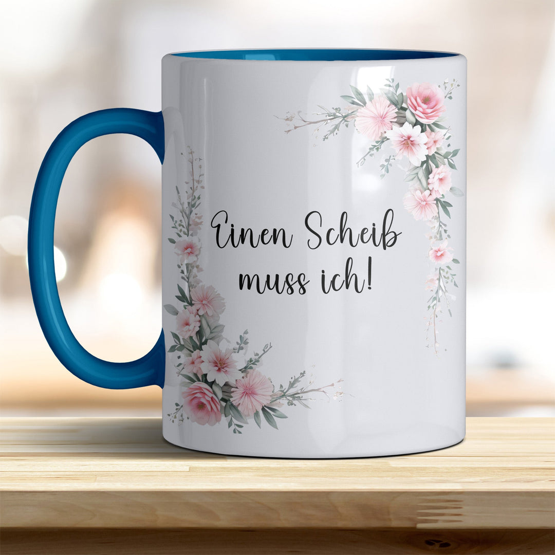 Einen Scheiß muss ich! Keramik - Kaffeebecher – Humorvoll & Hochwertig - all - yours24