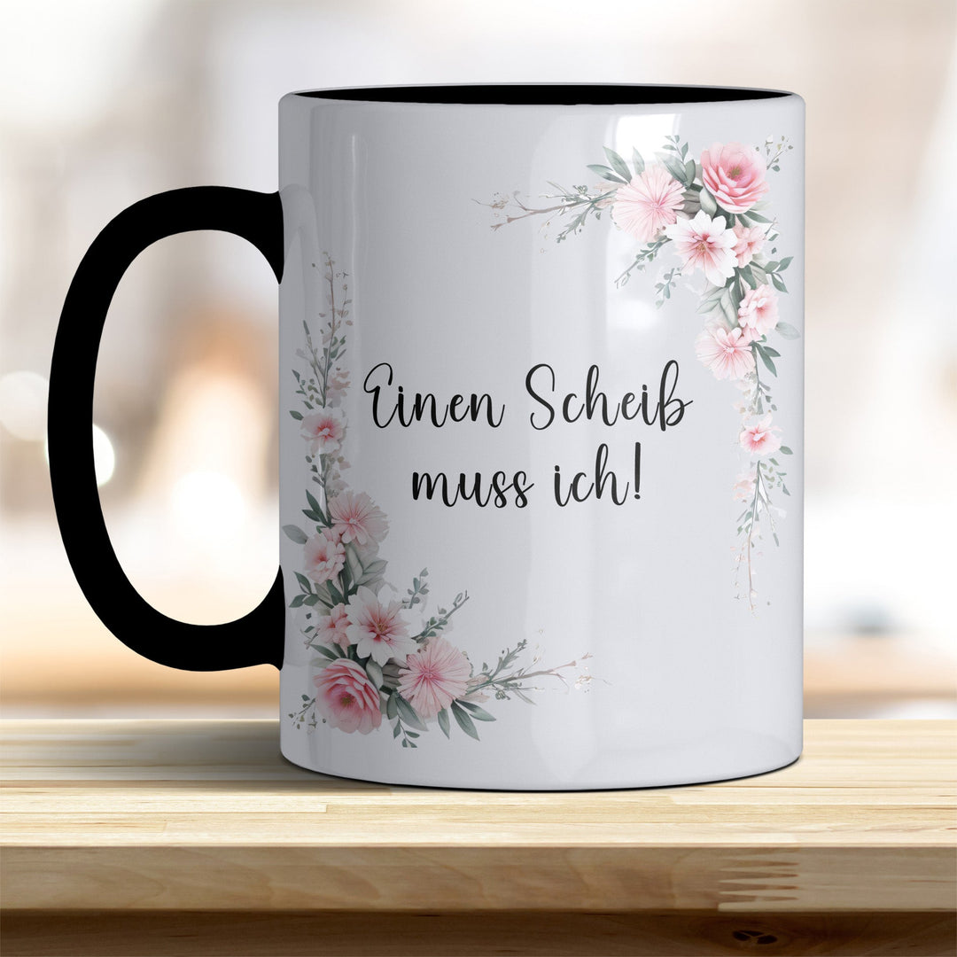 Einen Scheiß muss ich! Keramik - Kaffeebecher – Humorvoll & Hochwertig - all - yours24