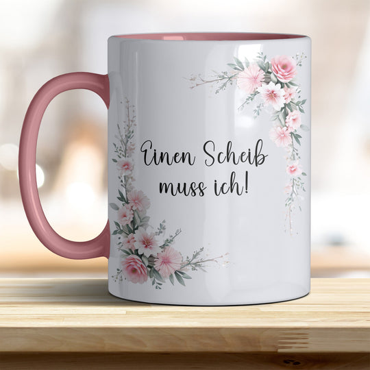 Einen Scheiß muss ich! Keramik - Kaffeebecher – Humorvoll & Hochwertig - all - yours24