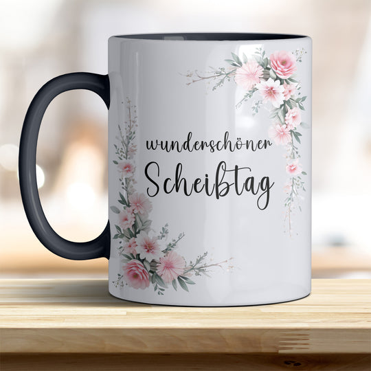 wunderschöner Scheißtag: Keramik-Kaffeebecher – Humorvoll & Hochwertig