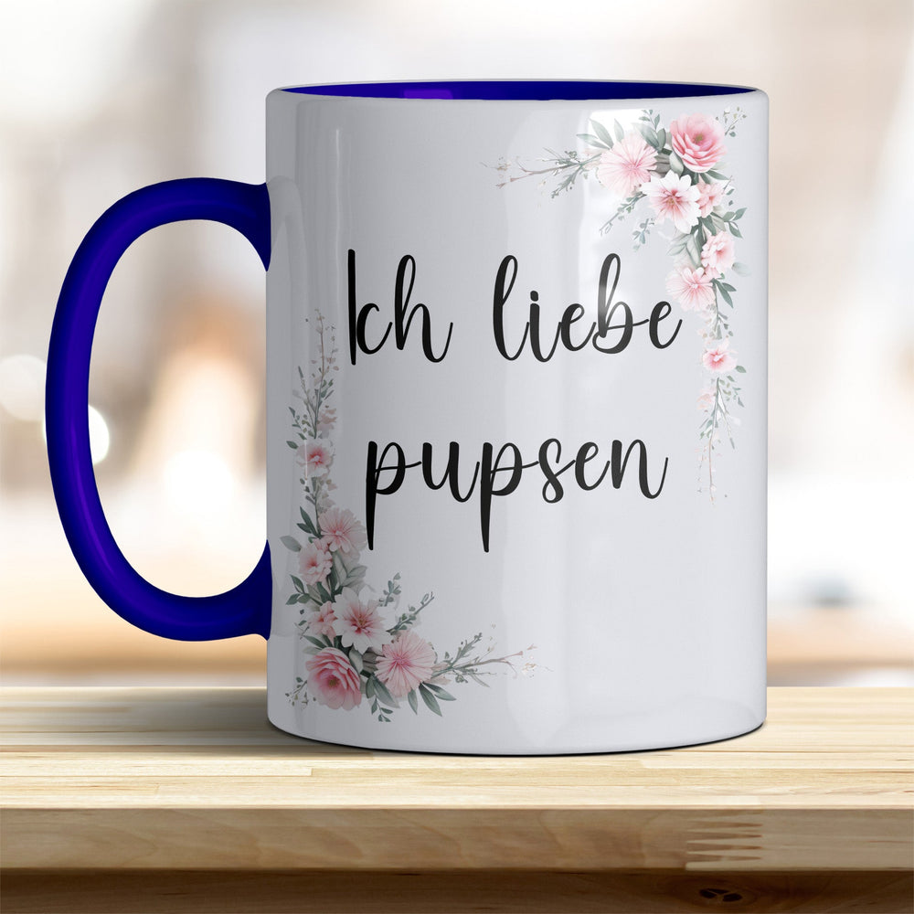 Ich liebe pupsen: Keramik - Kaffeebecher – Humorvoll & Hochwertig - all - yours24