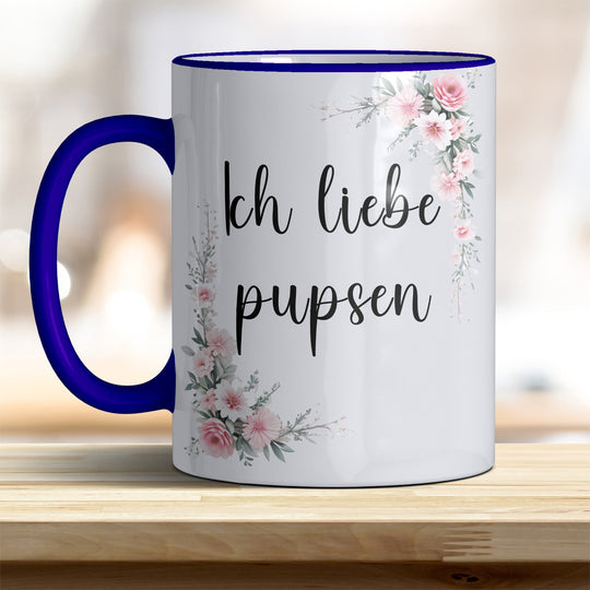 Ich liebe pupsen: Keramik - Kaffeebecher – Humorvoll & Hochwertig - all - yours24