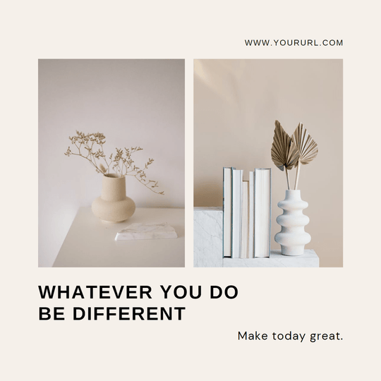 Instagram Post - Vorlagen - Set - 10 Minimalistische Canva Templates - Professionelle Social Media Grafiken - all - yours24