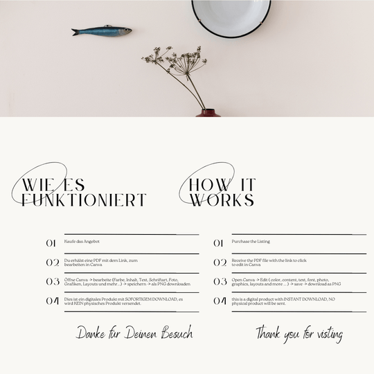 Instagram Post - Vorlagen - Set - 10 Minimalistische Canva Templates - Professionelle Social Media Grafiken - all - yours24