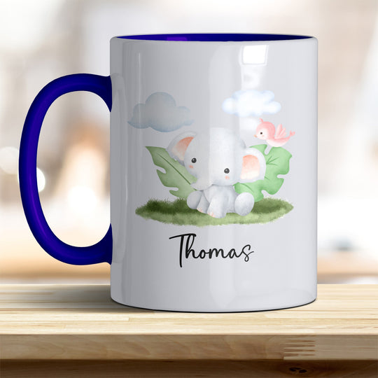 Kaffeebecher mit niedlichem Elefant – Ideal für Geschenk & Alltag - all - yours24