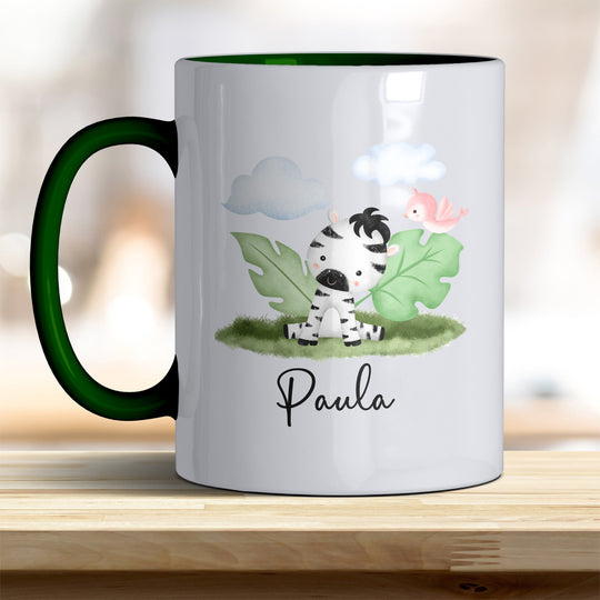 Kaffeebecher mit niedlichem Zebra – Ideal für Geschenk & Alltag - all - yours24