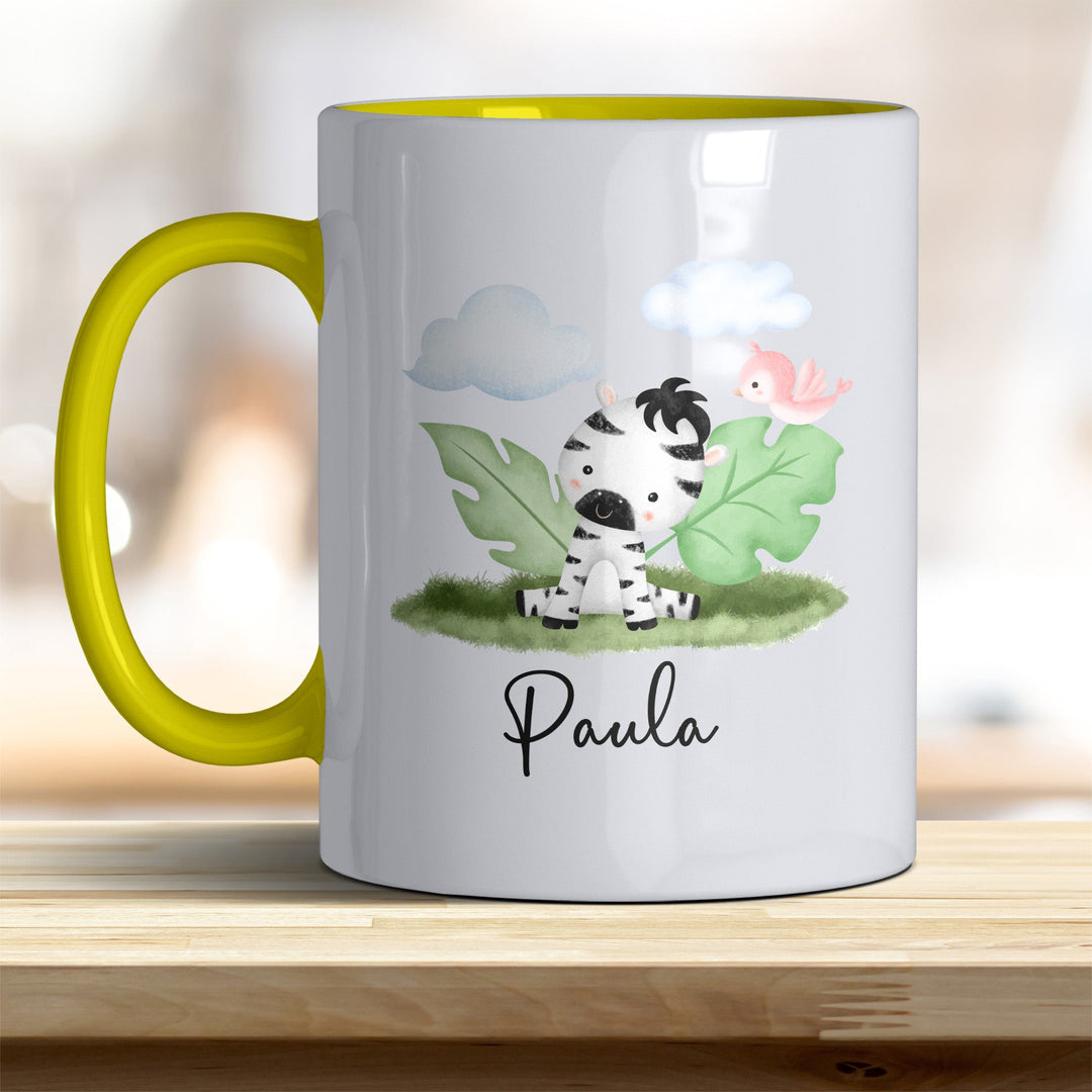 Kaffeebecher mit niedlichem Zebra – Ideal für Geschenk & Alltag - all - yours24