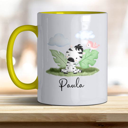 Kaffeebecher mit niedlichem Zebra – Ideal für Geschenk & Alltag - all - yours24