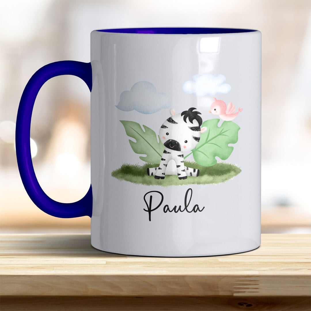 Kaffeebecher mit niedlichem Zebra – Ideal für Geschenk & Alltag - all - yours24