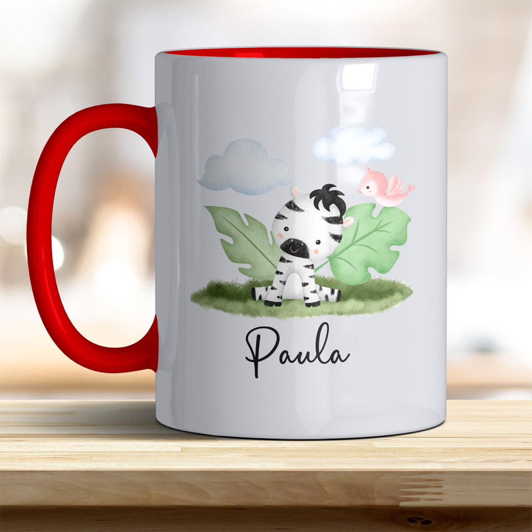 Kaffeebecher mit niedlichem Zebra – Ideal für Geschenk & Alltag - all - yours24