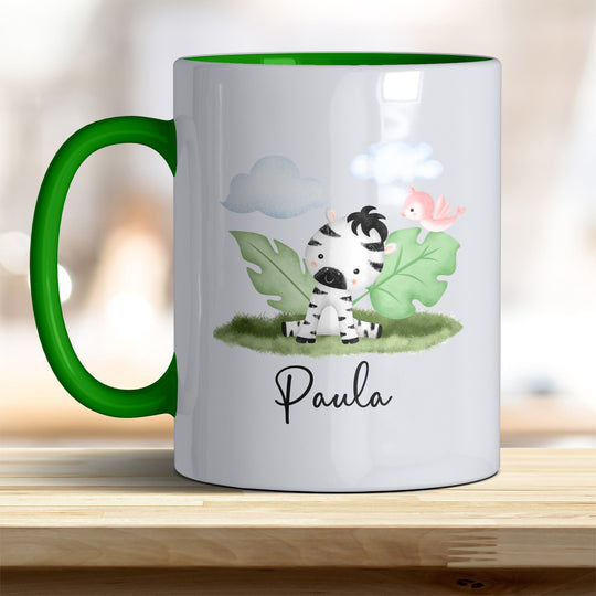 Kaffeebecher mit niedlichem Zebra – Ideal für Geschenk & Alltag - all - yours24