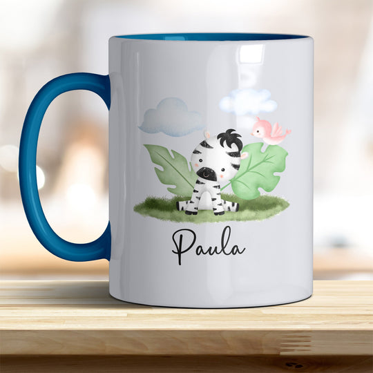 Kaffeebecher mit niedlichem Zebra – Ideal für Geschenk & Alltag - all - yours24