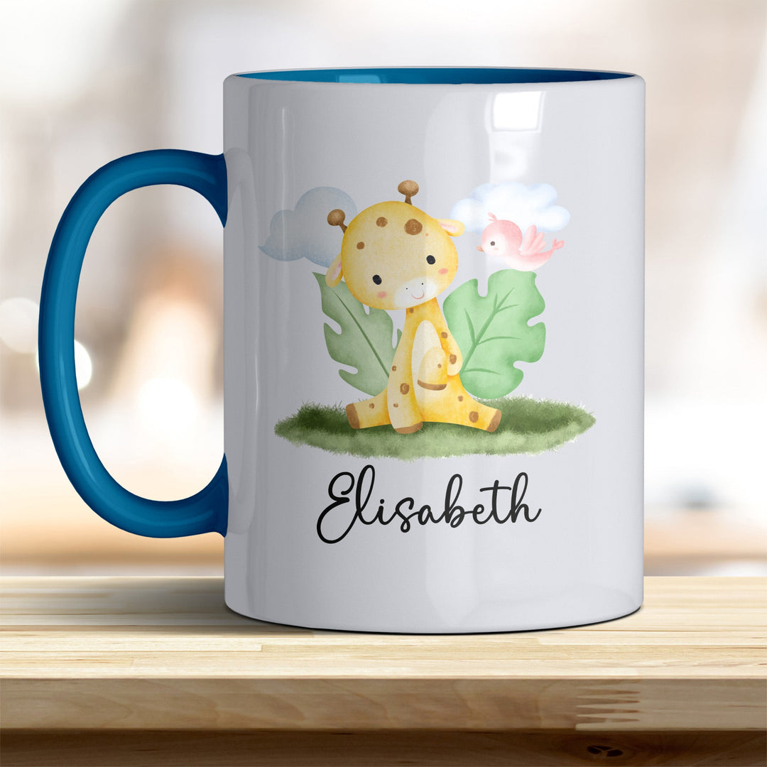 Kaffeebecher mit niedlicher Giraffe – Ideal für Geschenk & Alltag - all - yours24