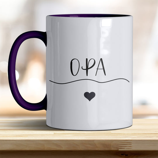 Personalisierte Keramiktasse - das besonderes Geschenk für Mama, Papa oder jeden, den man liebt - all - yours24