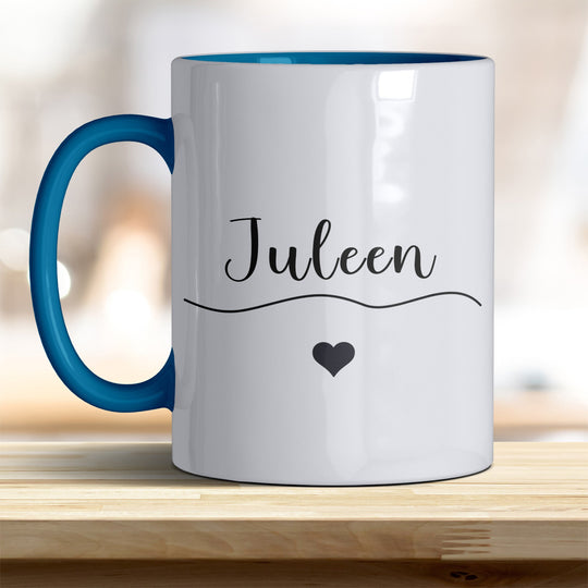 Personalisierte Keramiktasse - das besonderes Geschenk für Mama, Papa oder jeden, den man liebt - all - yours24