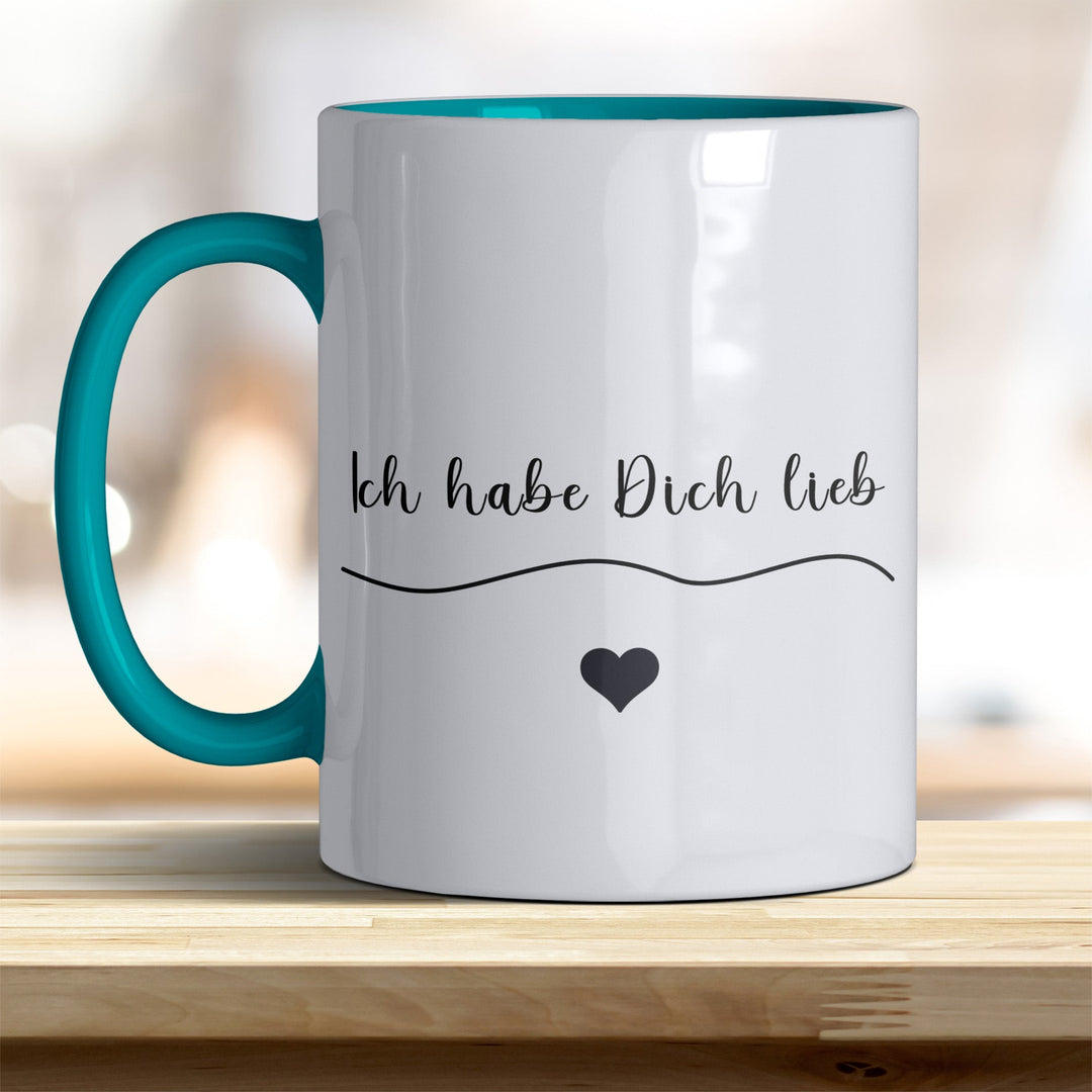 Personalisierte Keramiktasse - das besonderes Geschenk für Mama, Papa oder jeden, den man liebt - all - yours24