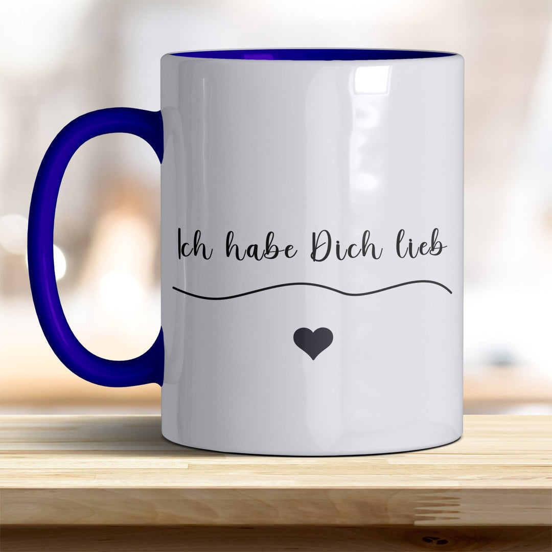 Personalisierte Keramiktasse - das besonderes Geschenk für Mama, Papa oder jeden, den man liebt - all - yours24