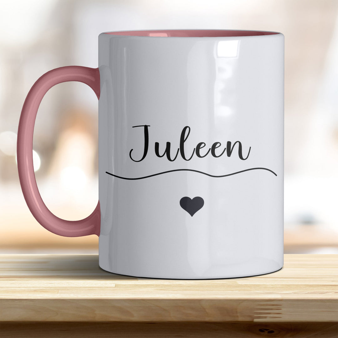 Personalisierte Keramiktasse - das besonderes Geschenk für Mama, Papa oder jeden, den man liebt - all - yours24