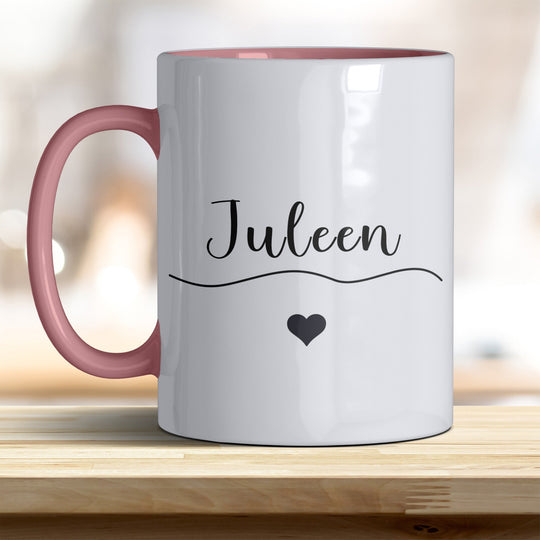 Personalisierte Keramiktasse - das besonderes Geschenk für Mama, Papa oder jeden, den man liebt - all - yours24