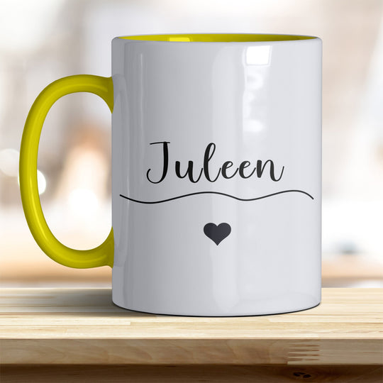 Personalisierte Keramiktasse - das besonderes Geschenk für Mama, Papa oder jeden, den man liebt - all - yours24