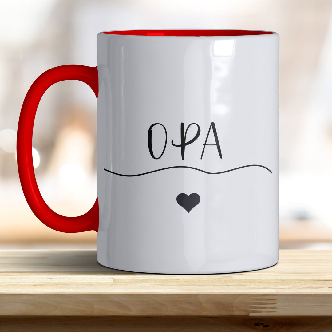 Personalisierte Keramiktasse - das besonderes Geschenk für Mama, Papa oder jeden, den man liebt - all - yours24