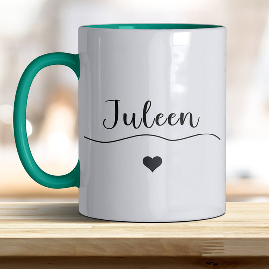 Personalisierte Keramiktasse - das besonderes Geschenk für Mama, Papa oder jeden, den man liebt - all - yours24