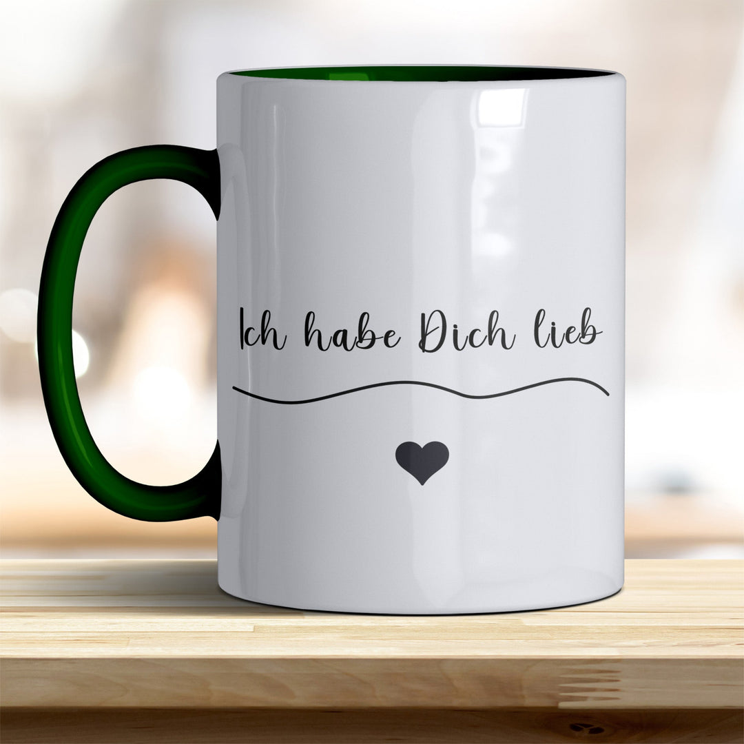Personalisierte Keramiktasse - das besonderes Geschenk für Mama, Papa oder jeden, den man liebt - all - yours24