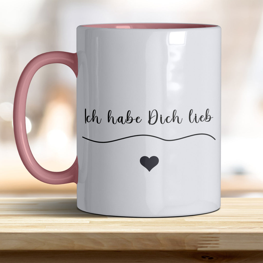 Personalisierte Keramiktasse - das besonderes Geschenk für Mama, Papa oder jeden, den man liebt - all - yours24