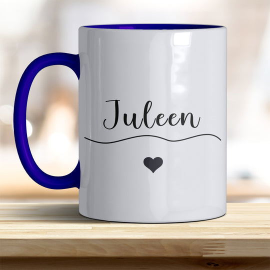 Personalisierte Keramiktasse - das besonderes Geschenk für Mama, Papa oder jeden, den man liebt - all - yours24