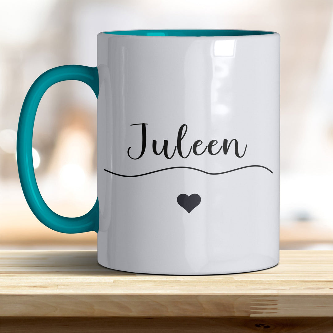 Personalisierte Keramiktasse - das besonderes Geschenk für Mama, Papa oder jeden, den man liebt - all - yours24