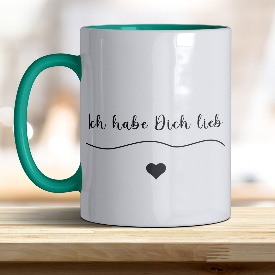 Personalisierte Keramiktasse - das besonderes Geschenk für Mama, Papa oder jeden, den man liebt - all - yours24