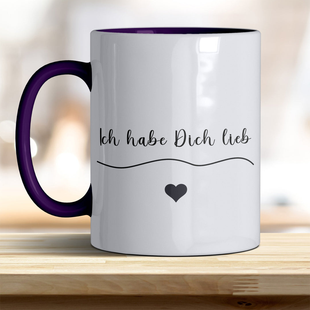 Personalisierte Keramiktasse - das besonderes Geschenk für Mama, Papa oder jeden, den man liebt - all - yours24