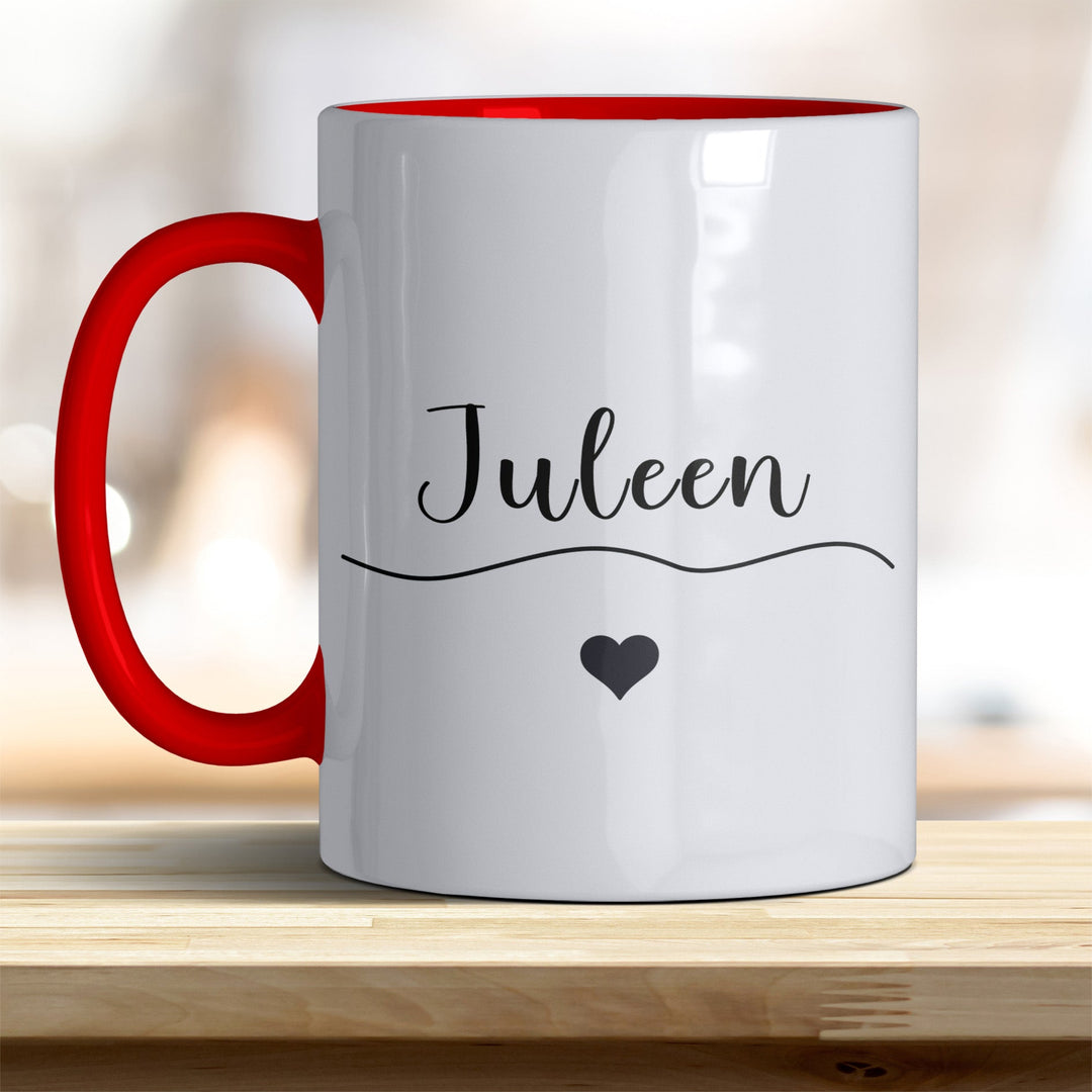 Personalisierte Keramiktasse - das besonderes Geschenk für Mama, Papa oder jeden, den man liebt - all - yours24