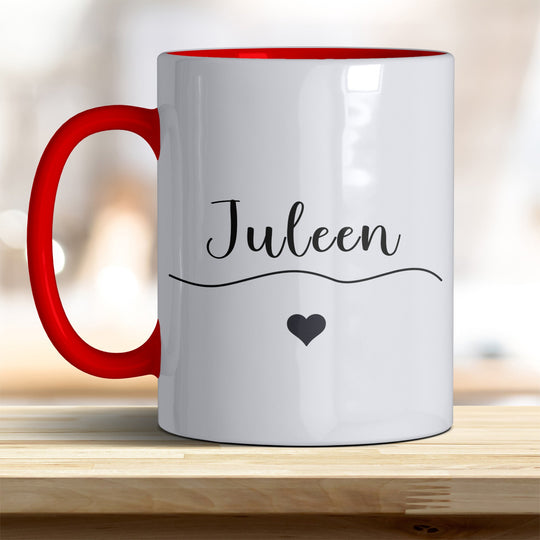 Personalisierte Keramiktasse - das besonderes Geschenk für Mama, Papa oder jeden, den man liebt - all - yours24
