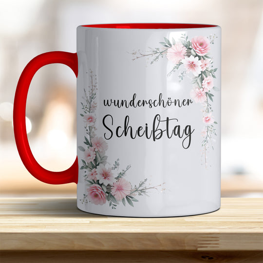 wunderschöner Scheißtag: Keramik-Kaffeebecher – Humorvoll & Hochwertig