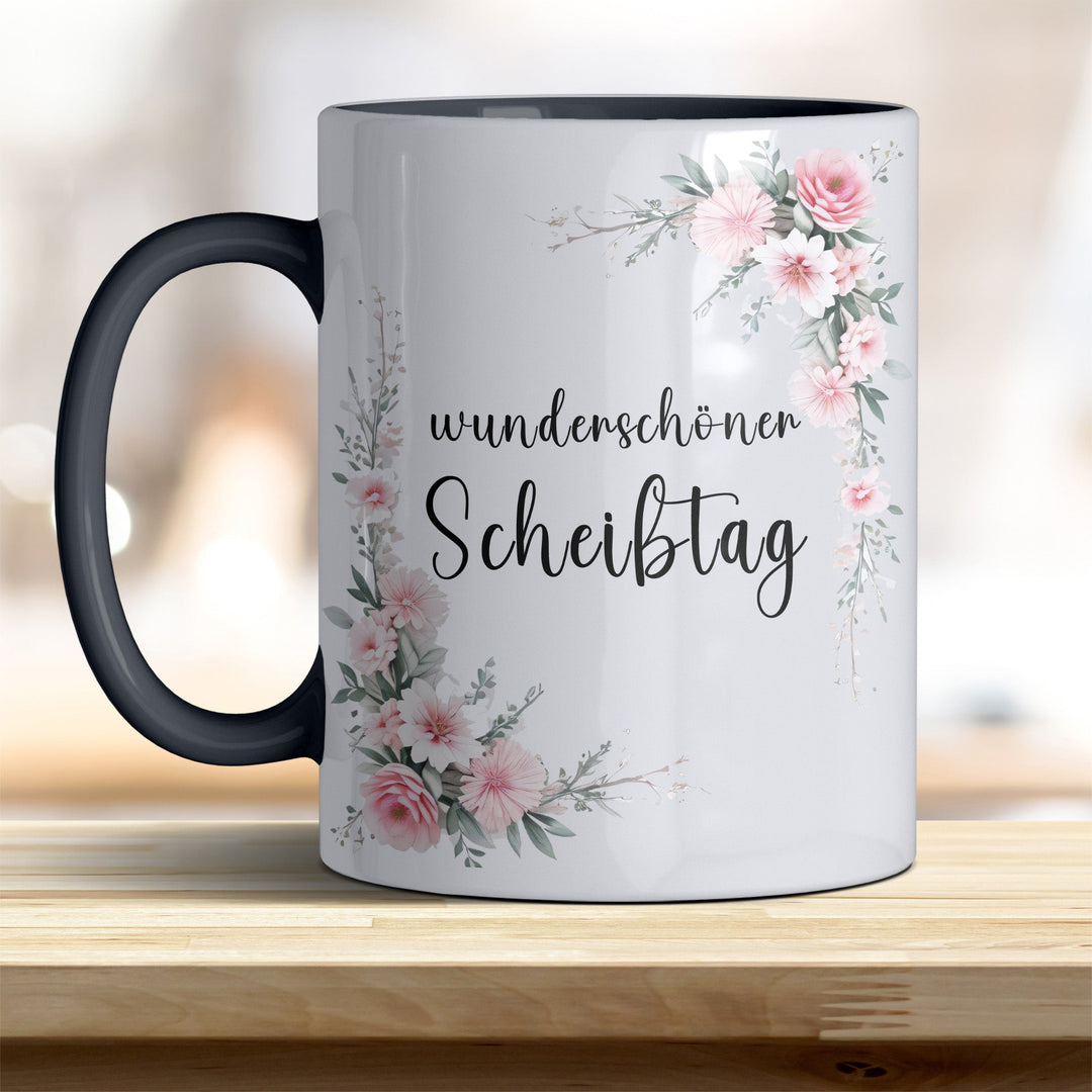 wunderschöner Scheißtag: Keramik - Kaffeebecher – Humorvoll &amp; Hochwertig - all - yours24