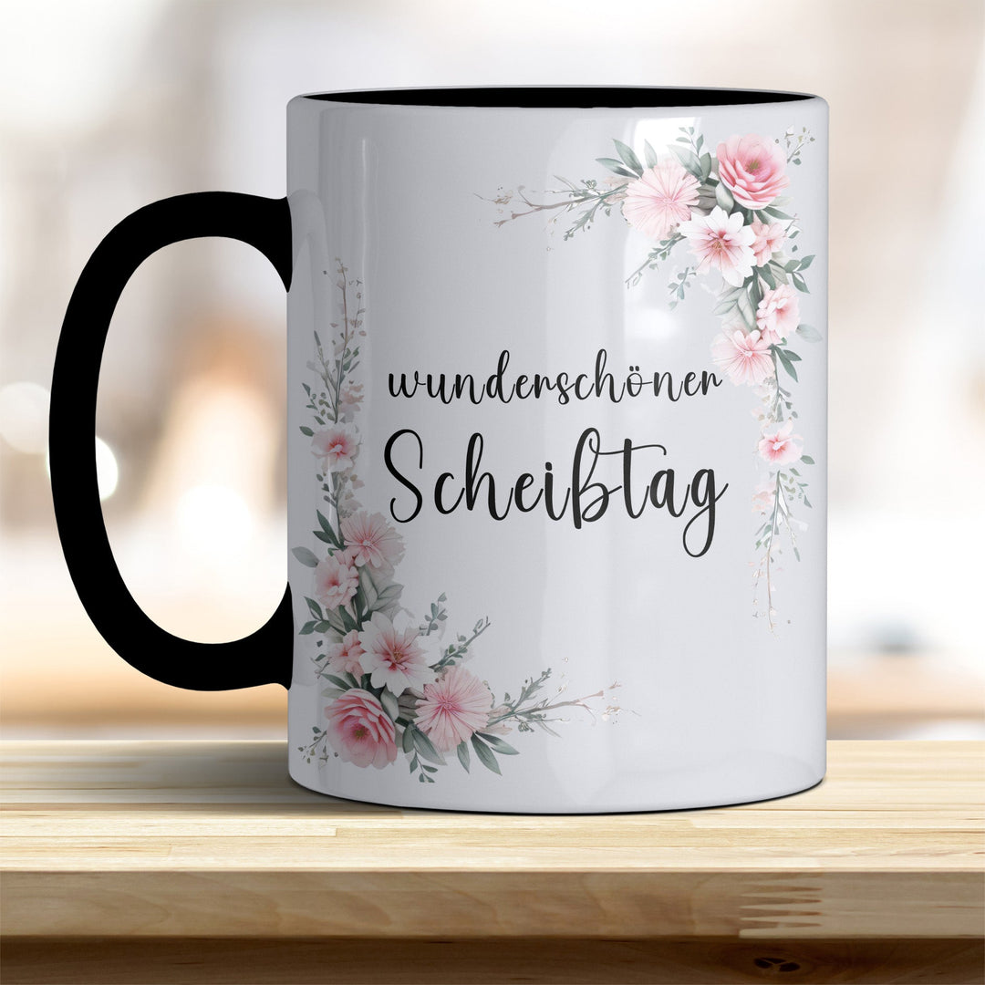wunderschöner Scheißtag: Keramik - Kaffeebecher – Humorvoll &amp; Hochwertig - all - yours24