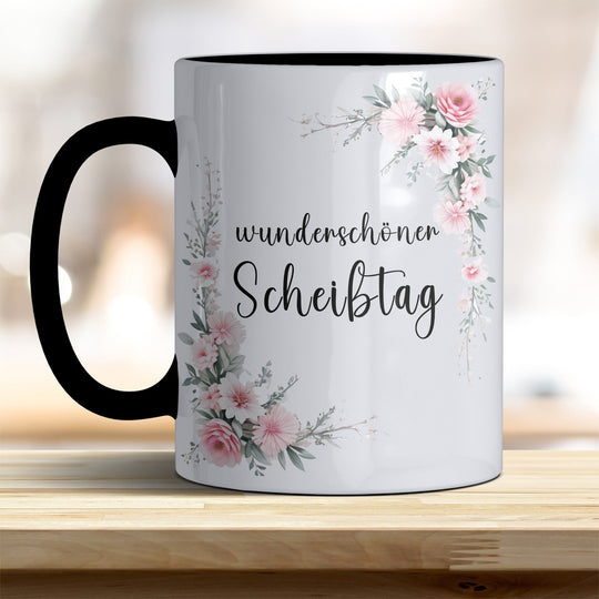 wunderschöner Scheißtag: Keramik - Kaffeebecher – Humorvoll &amp; Hochwertig - all - yours24