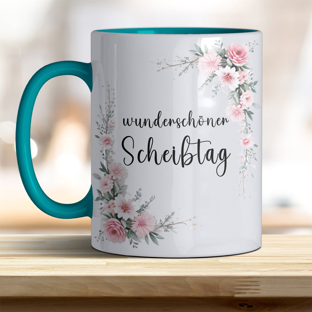 wunderschöner Scheißtag: Keramik - Kaffeebecher – Humorvoll &amp; Hochwertig - all - yours24