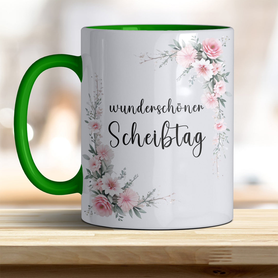 wunderschöner Scheißtag: Keramik - Kaffeebecher – Humorvoll &amp; Hochwertig - all - yours24
