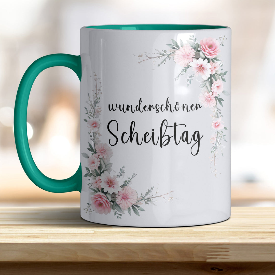 wunderschöner Scheißtag: Keramik - Kaffeebecher – Humorvoll &amp; Hochwertig - all - yours24