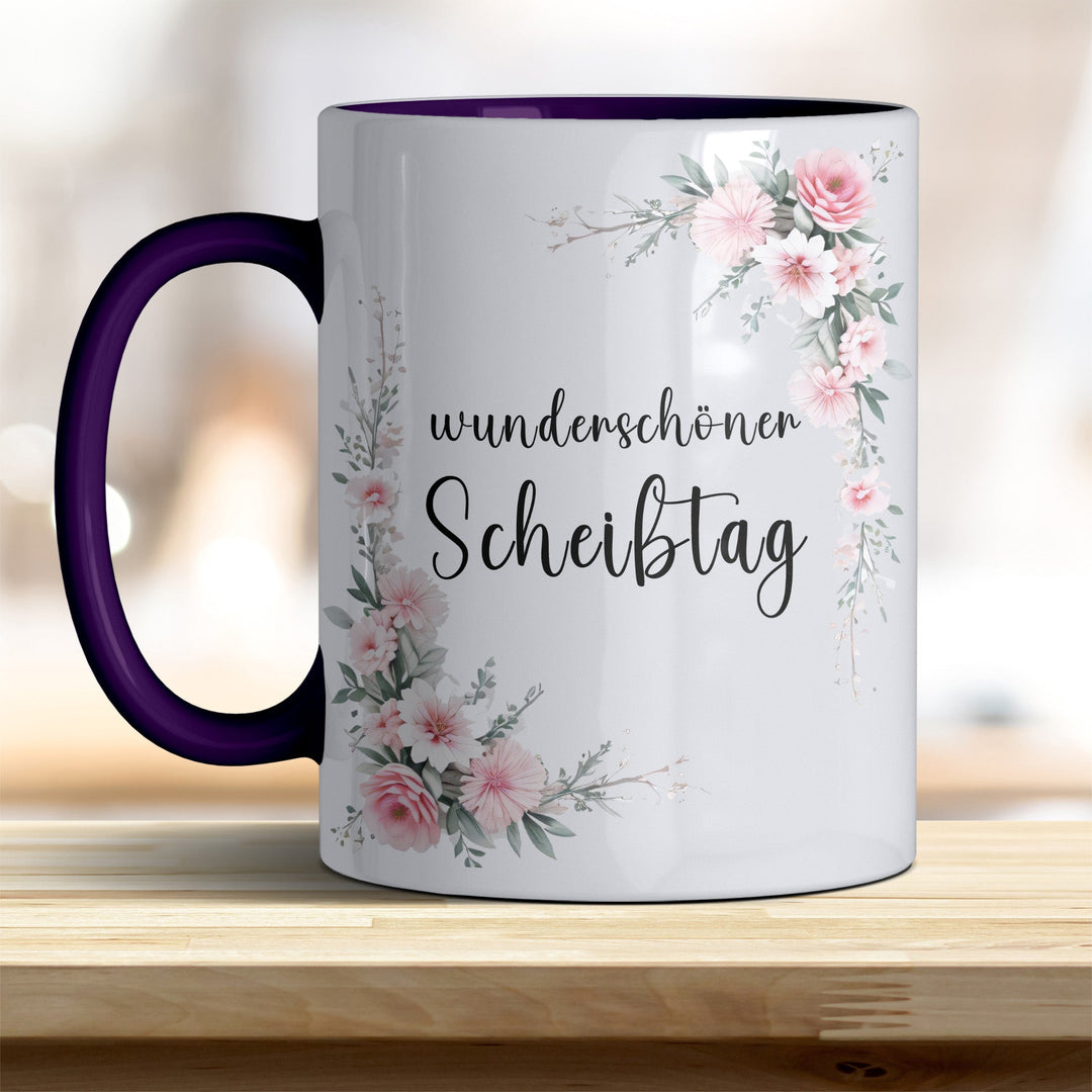 wunderschöner Scheißtag: Keramik - Kaffeebecher – Humorvoll &amp; Hochwertig - all - yours24