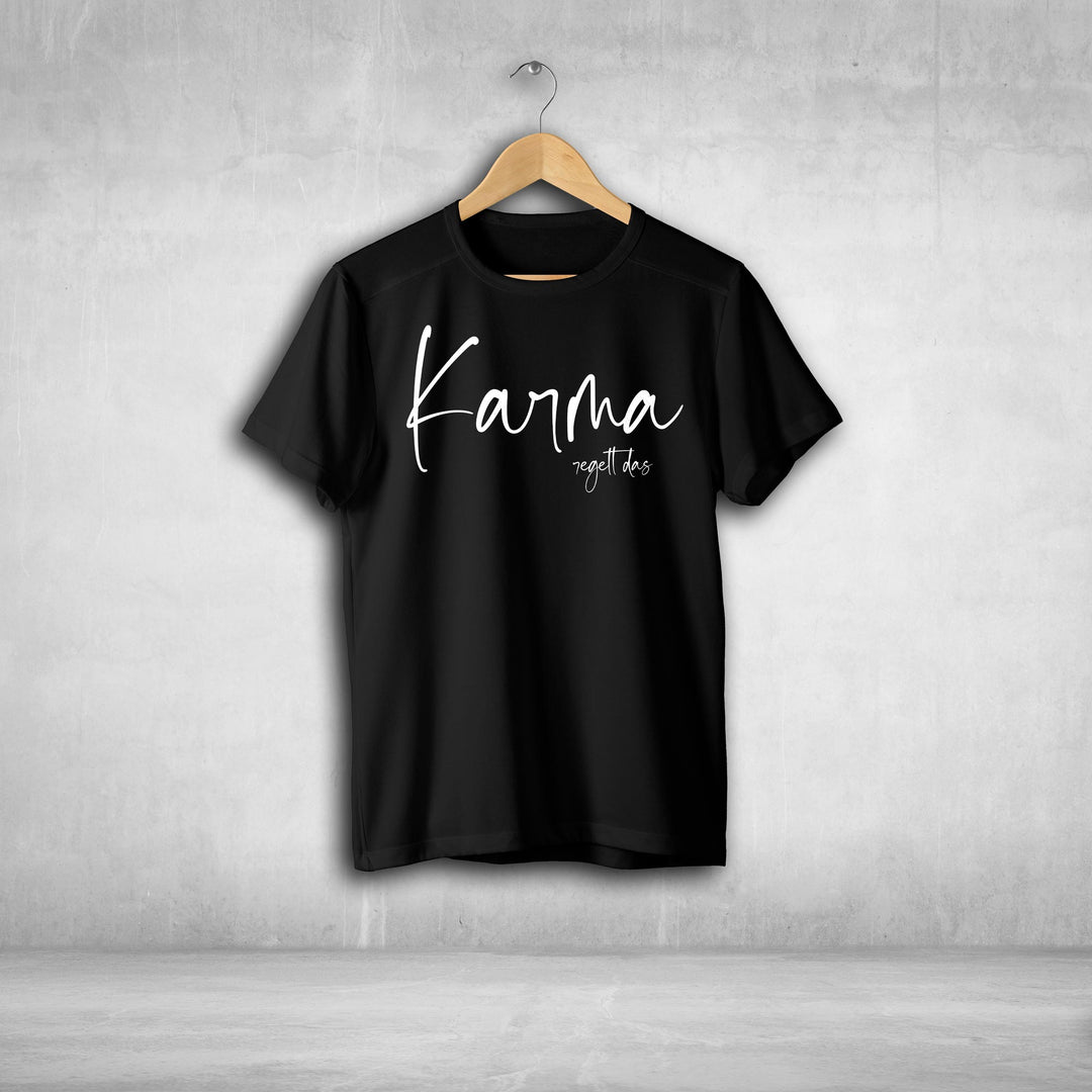 Karma regelt das Tshirt Unisex witziger Spruch Statement T-shirt - all-yours24