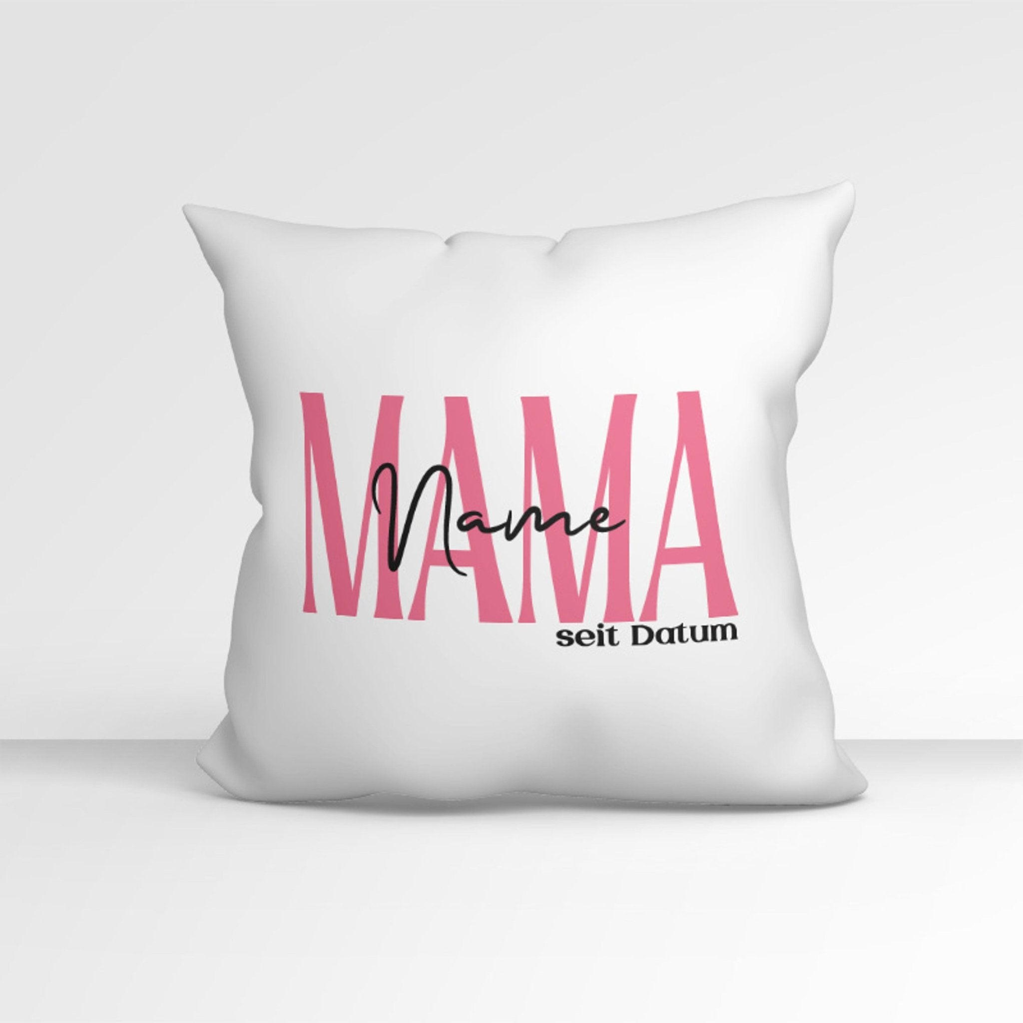 all - yours24 Kissen Mama personalisierbar mit Namen und Geburtsjahr - all - yours24