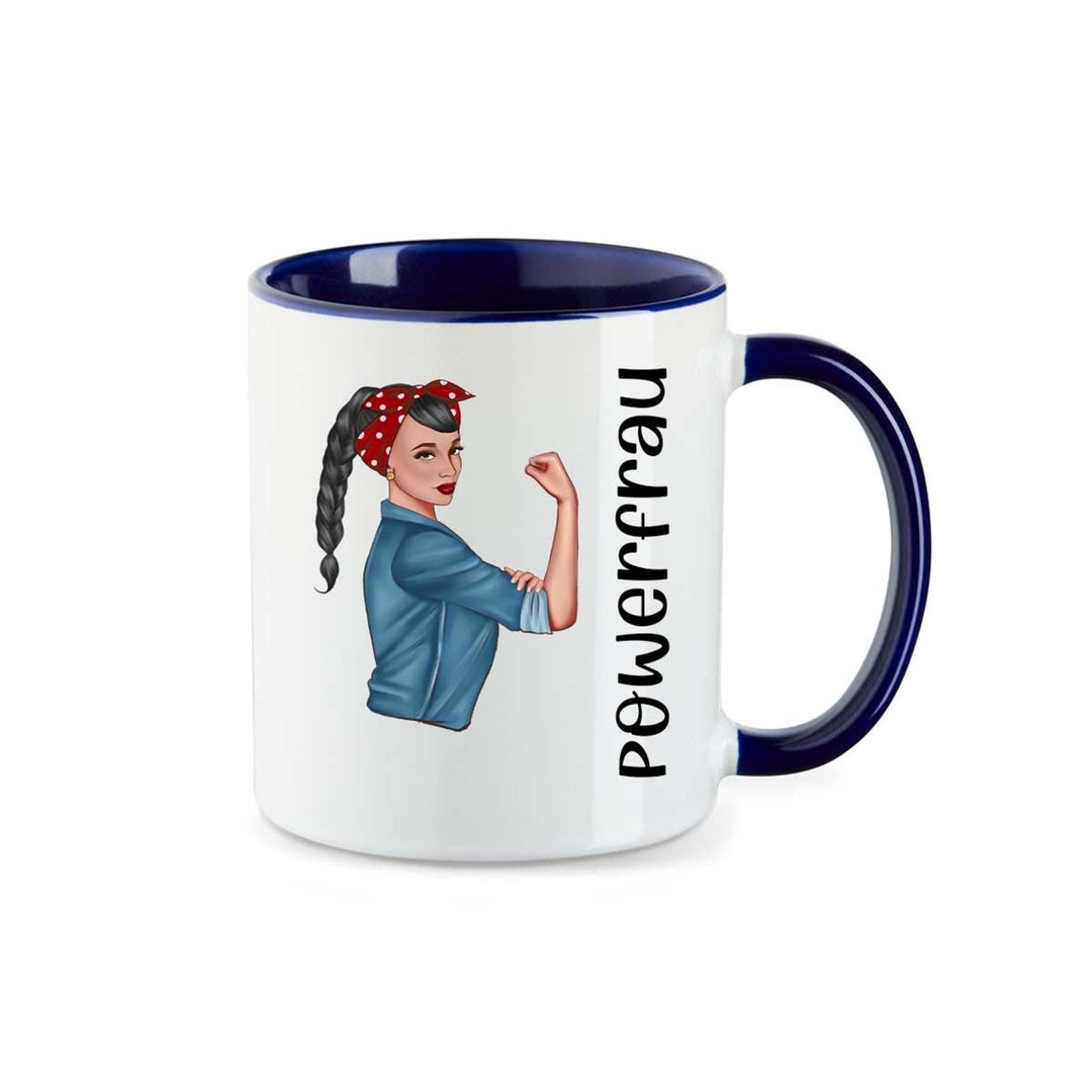 all - yours24 Tasse Powerfrau Geschenkideen Tasse mit Spruch Geschenke Kaffee - Tasse - all - yours24