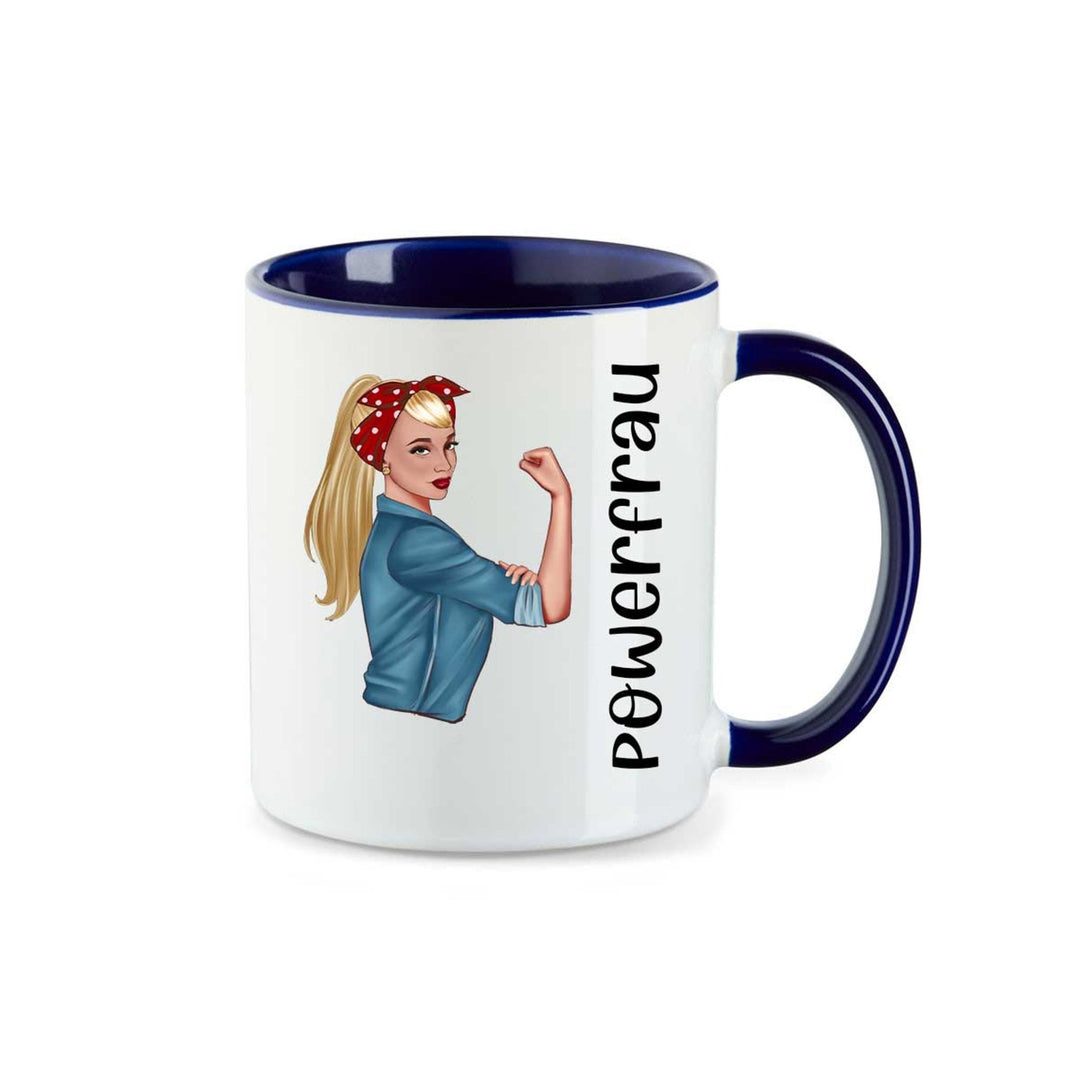 all - yours24 Tasse Powerfrau Geschenkideen Tasse mit Spruch Geschenke Kaffee - Tasse - all - yours24