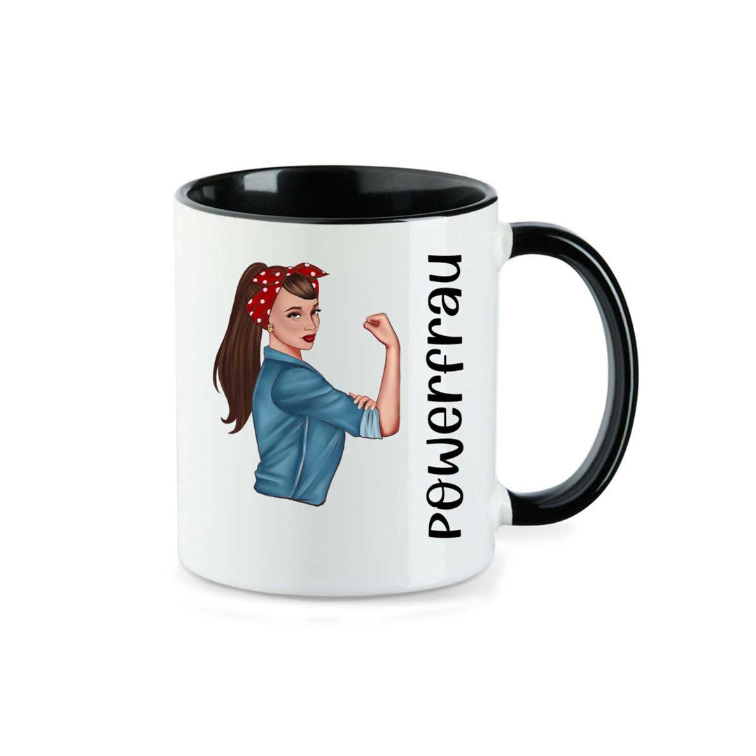 all - yours24 Tasse Powerfrau Geschenkideen Tasse mit Spruch Geschenke Kaffee - Tasse - all - yours24