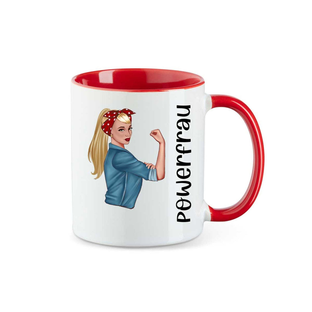 all - yours24 Tasse Powerfrau Geschenkideen Tasse mit Spruch Geschenke Kaffee - Tasse - all - yours24