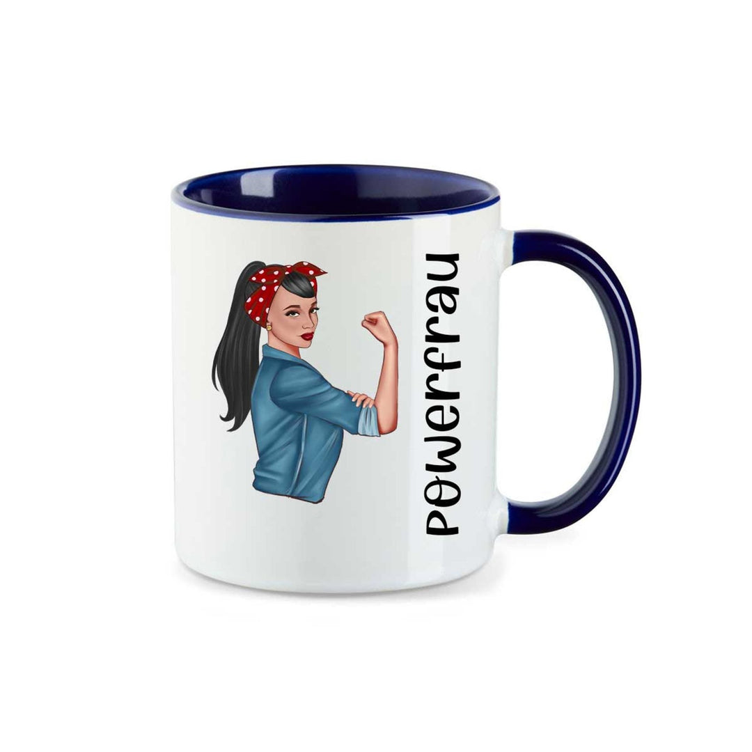 all - yours24 Tasse Powerfrau Geschenkideen Tasse mit Spruch Geschenke Kaffee - Tasse - all - yours24