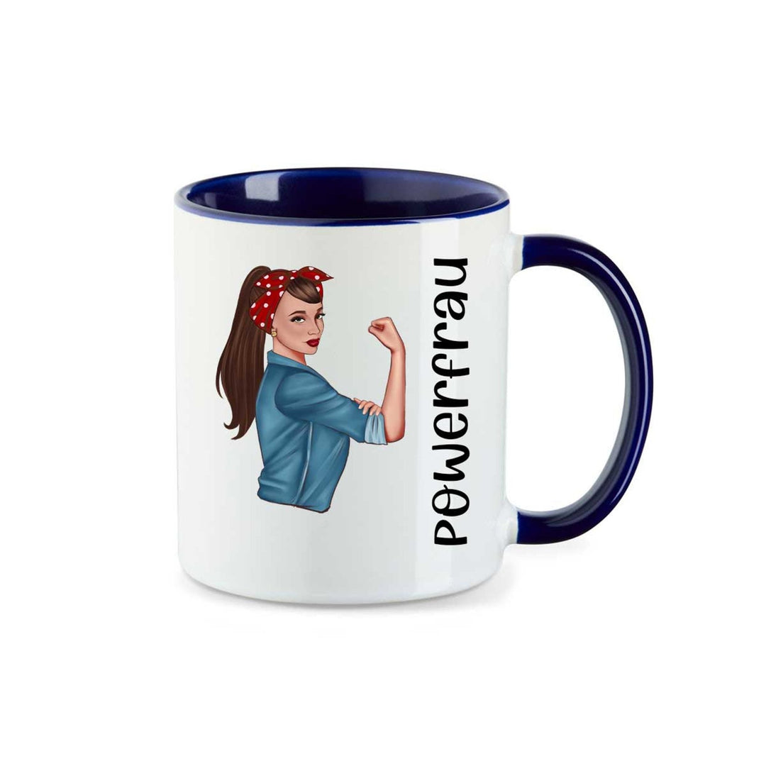 all - yours24 Tasse Powerfrau Geschenkideen Tasse mit Spruch Geschenke Kaffee - Tasse - all - yours24